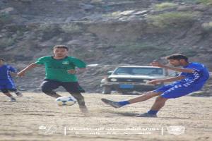 الأخضر القزعي يعتلي صدارة المجموعة الثانية بدوري الشعيب لكرة القدم